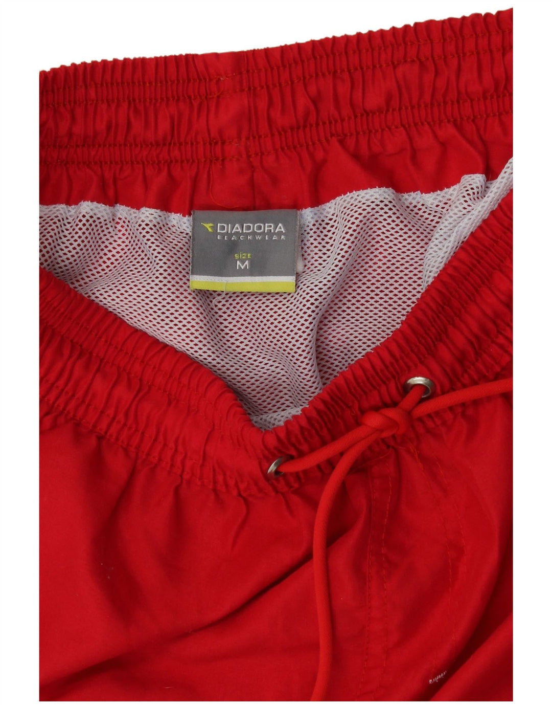 Diadora Herren-Badeshorts mit Grafik, Mittelrotes Polyester