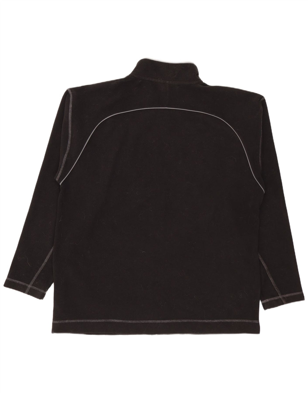 Weird Fish Herren Fleecejacke UK 40 Large Schwarz Polyester