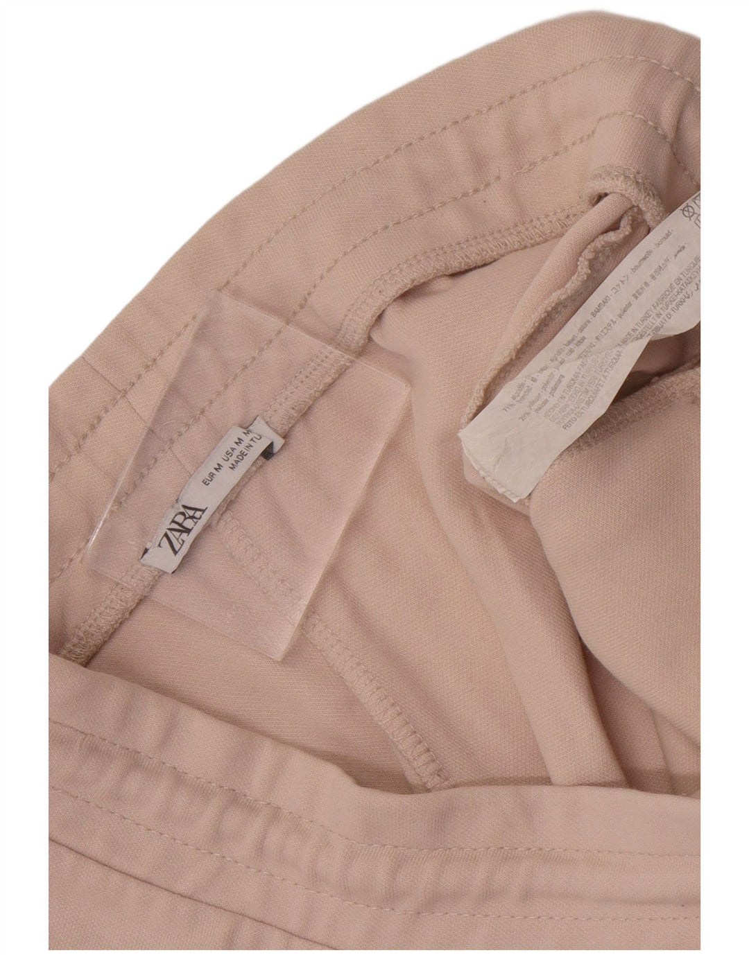 Zara Herren Sportshorts mittelrosa Baumwolle