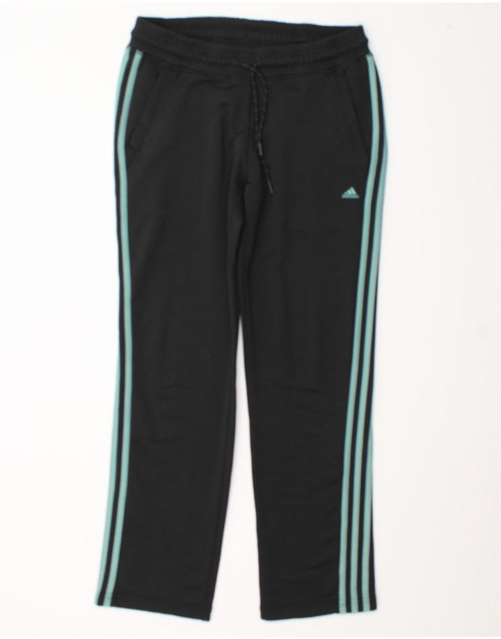 Adidas Damen Trainingshose UK 12/14 Medium Schwarz