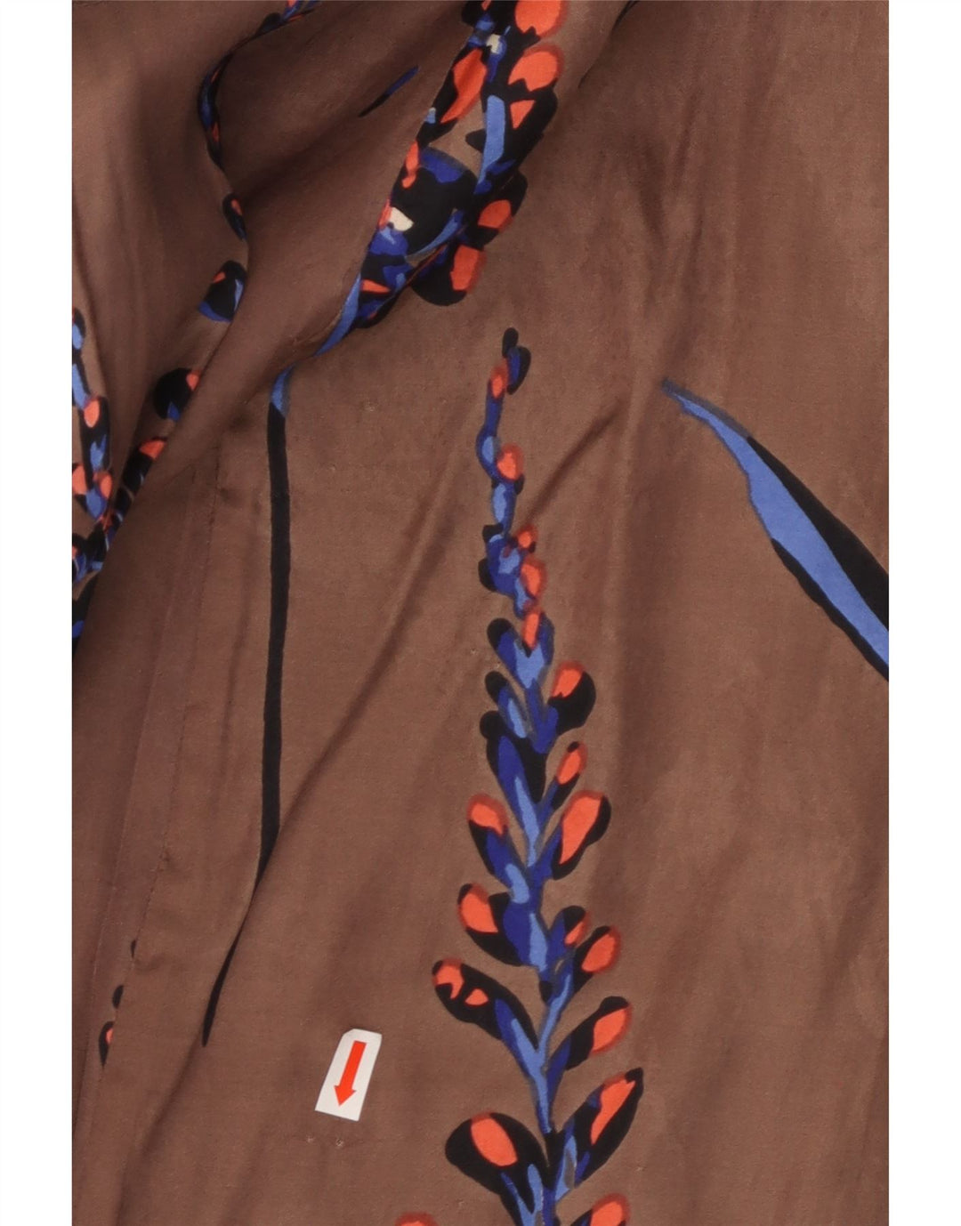 GREAT PLAINS Ärmelloses Maxikleid für Damen, UK 12, mittelbraun, geblümtes Viskose