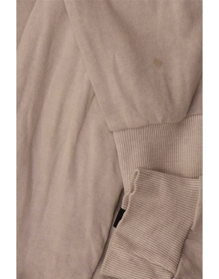 Fila Herren Sweatshirt Pullover Small Grau Baumwolle
