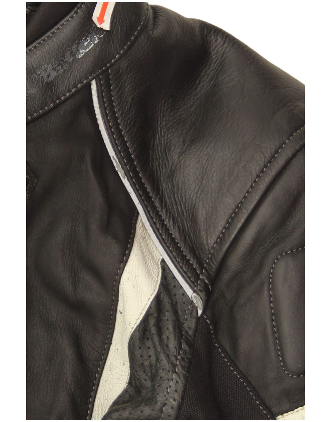 Probiker Damen Crop Racer Jacke EU 38 Mittelschwarz Farbblock