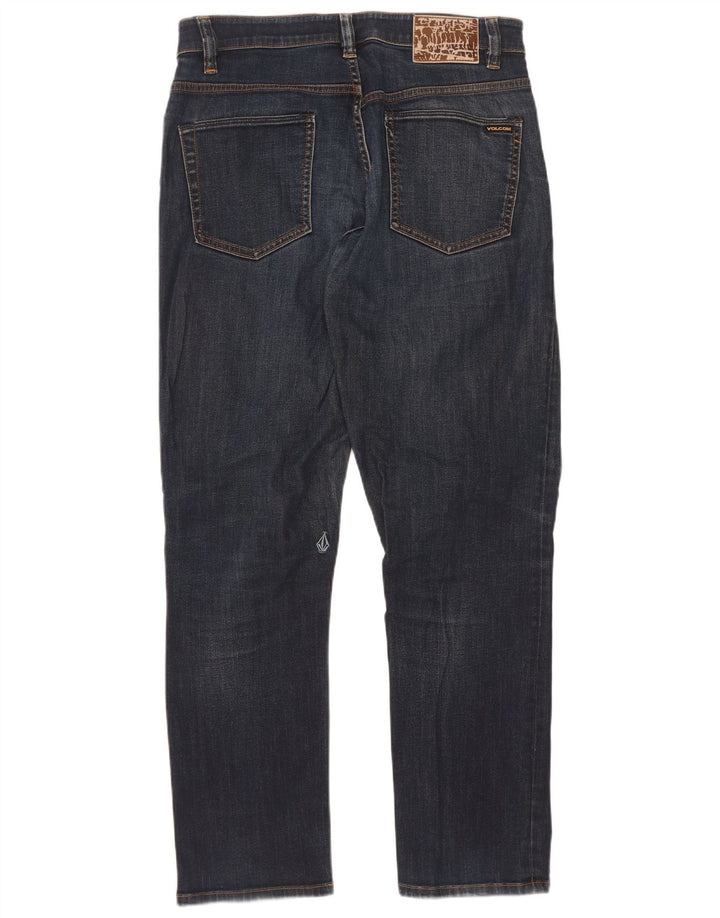 Volcom Herren Solver Straight Jeans W30 L30 Marineblau