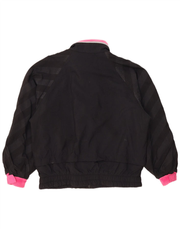 Skila Damen Übergroße Windjacke EU 36 Small Black Colourblock