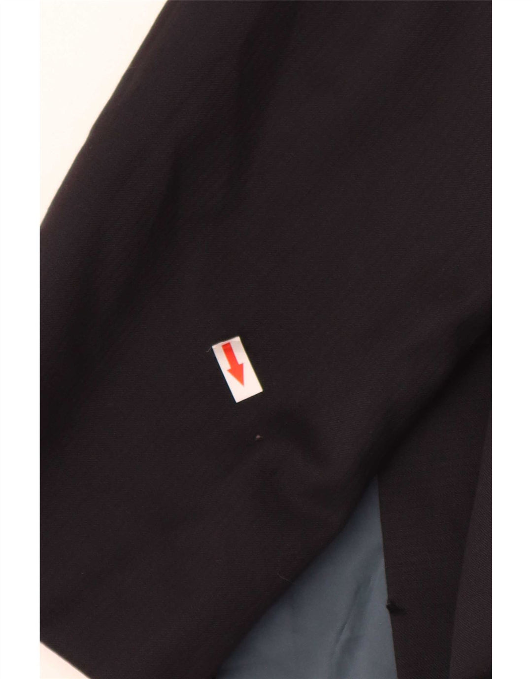 Hugo Boss Herren 2-Knopf-Blazerjacke UK 42 XL Marineblaue Nadelstreifenwolle