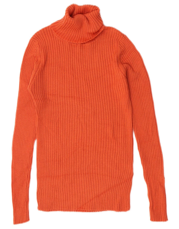 Hobbs Rollkragenpullover für Damen, UK 12, Wolle in Mittelorange