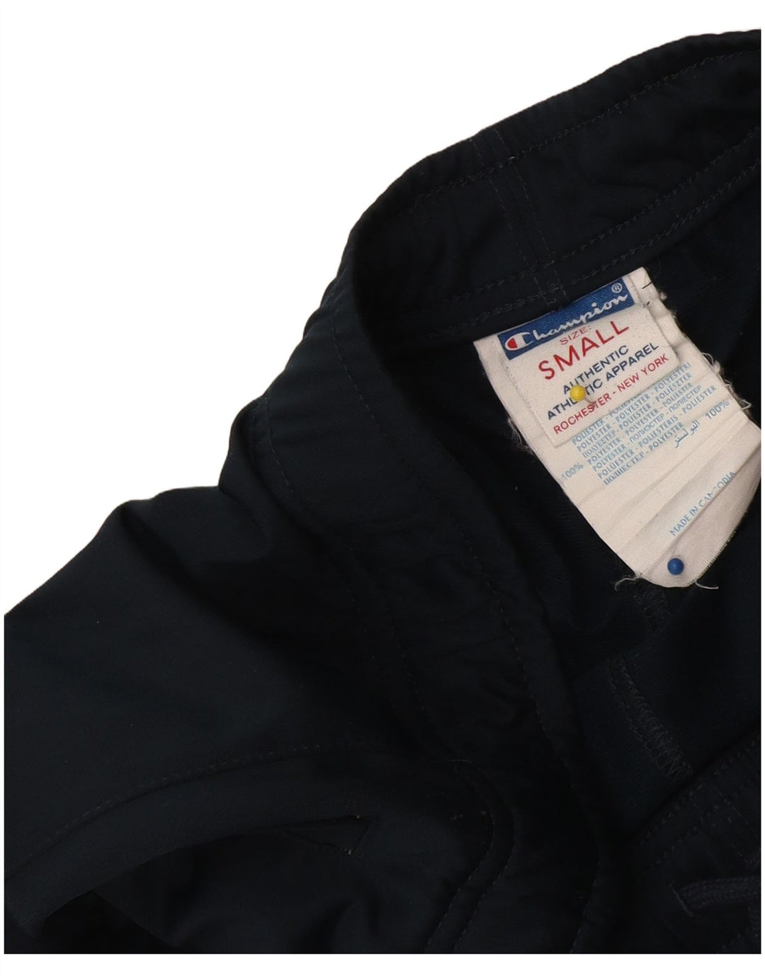Champion Herren-Trainingshose, Größe S, Marineblau, Polyester