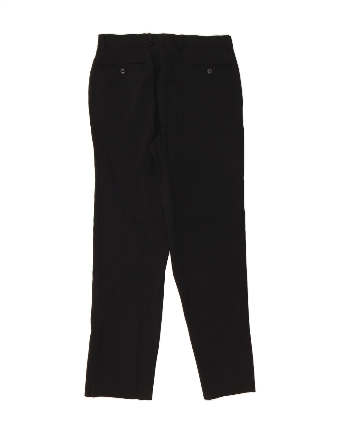 MICHAEL KORS Mens Straight Chino Trousers W32 L32 Blue Polyester Vintage Michael Kors and Second-Hand Michael Kors from Messina Hembry 