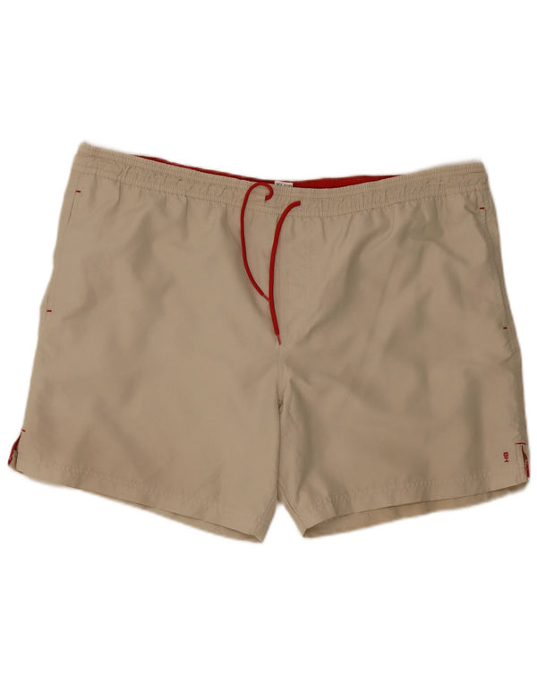 Marks & Spencer Herren Badeshorts XL Beige Polyester