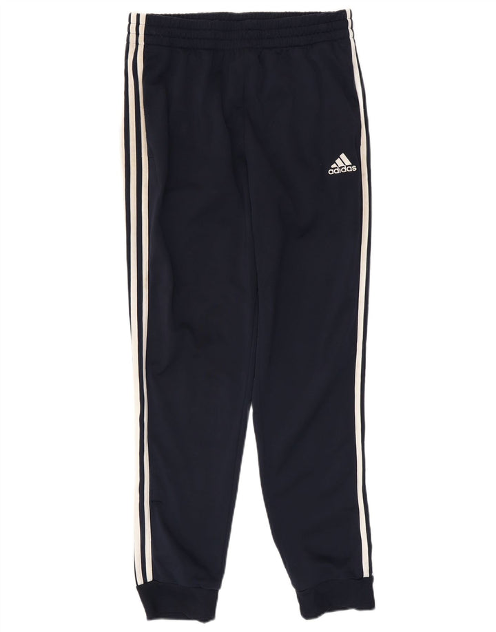 Adidas Herren-Trainingshose, Joggers, mittleres Marineblau, Polyester