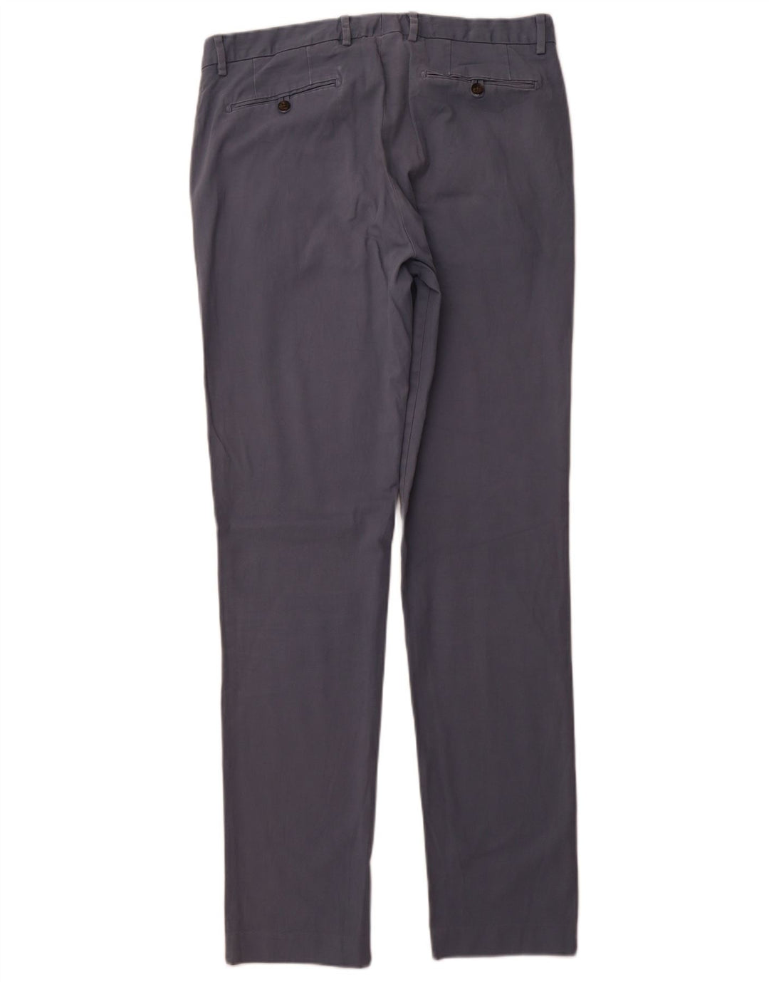 BONOBOS Herren Slim Anzughose W34 L36 Blaue Baumwolle