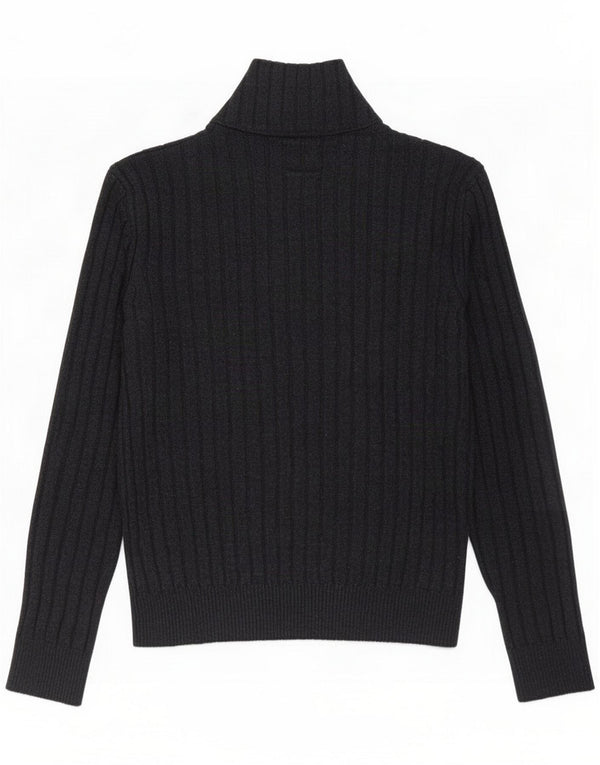 Rifle Mädchen Crop Zip Neck Pullover Pullover 14–15 Jahre 2XL Grau Acryl