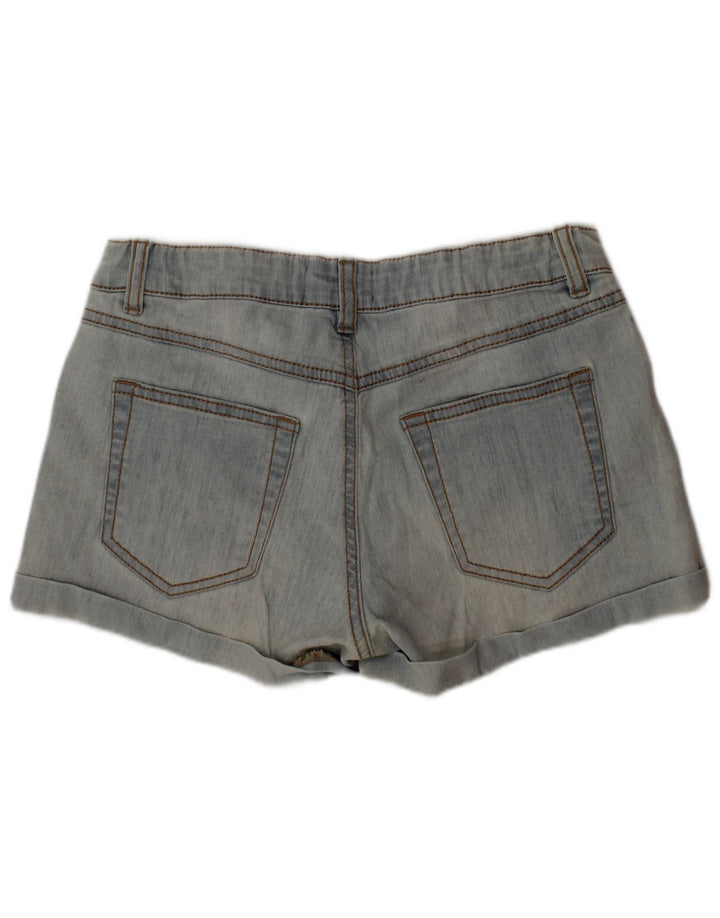 BENETTON Mädchen-Jeansshorts, 11–12 Jahre, W26, Blau