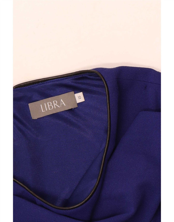 Libra Damen-Etuikleid mit 3/4-Ärmeln, Größe S, Marineblau