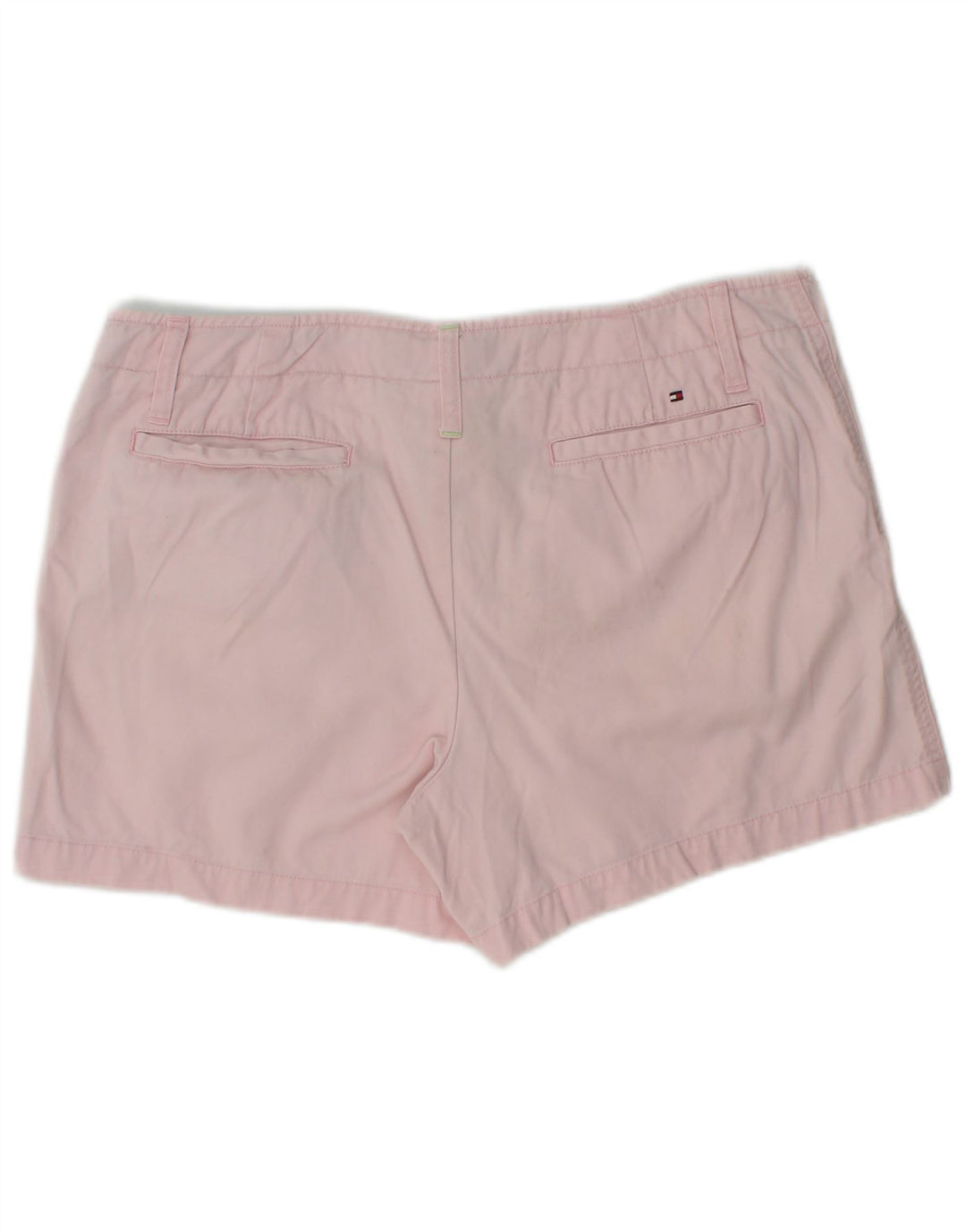 TOMMY HILFIGER Damen Chino-Shorts US 10 Large W32 Rosa Baumwolle