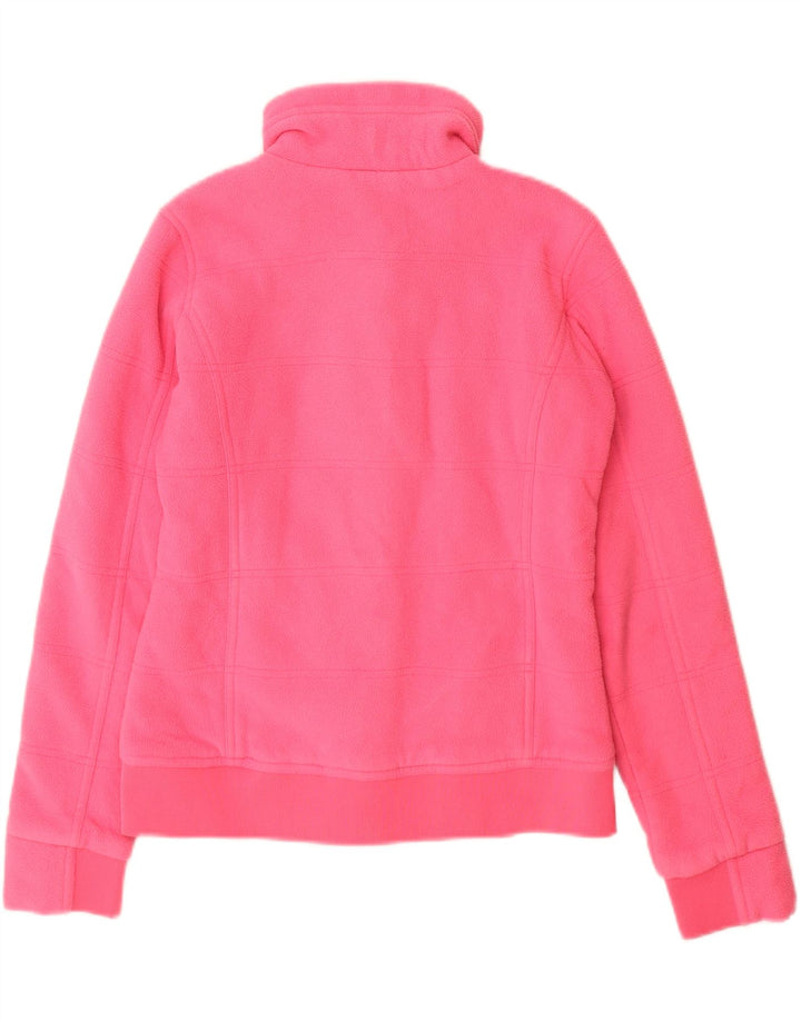 Champion Damen Fleecejacke UK 12 Mittelrosa Polyester