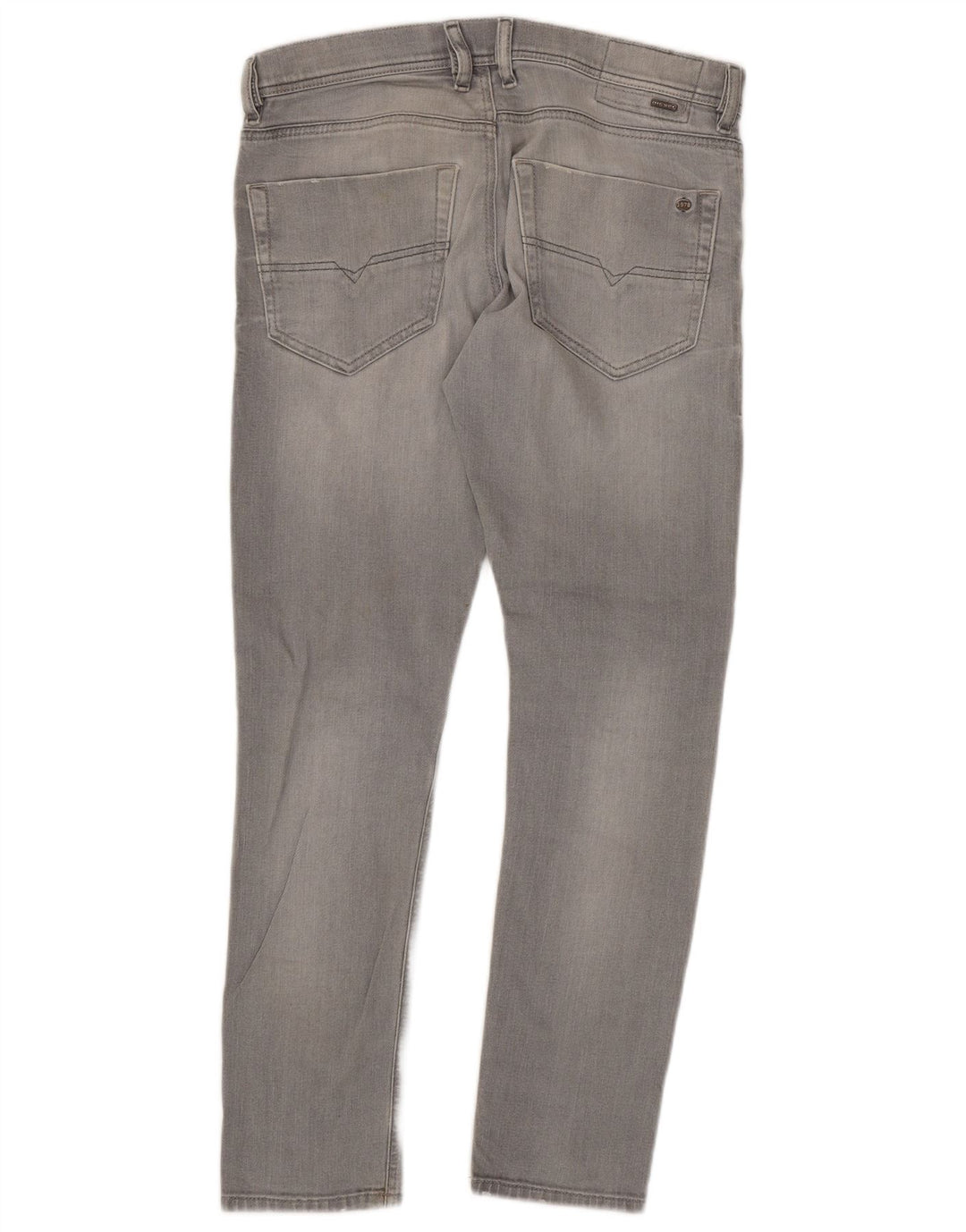 Diesel Herren Slim Jeans W31 L30 Graue Baumwolle