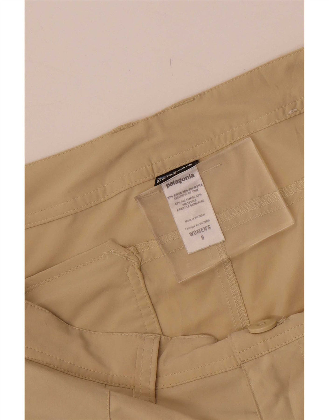 Patagonia Damen Chino-Shorts US 8 Medium W32 Beige Nylon