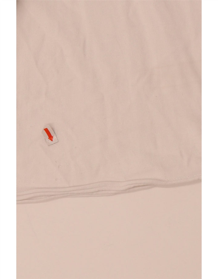 PEPE JEANS Womens T-Shirt Top UK 12 Medium White