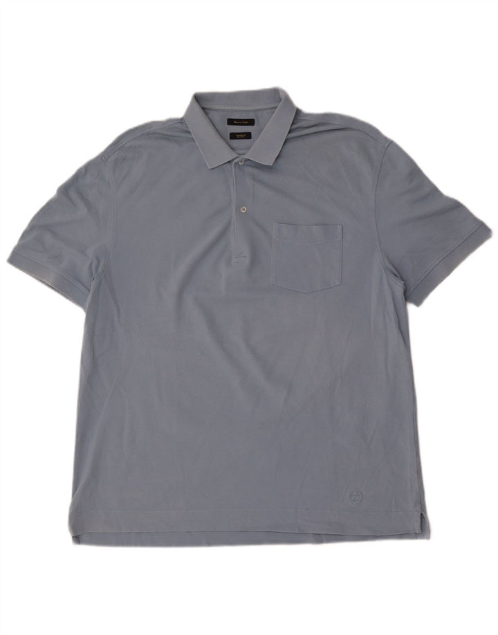 Massimo Dutti Herren Poloshirt Large Blau