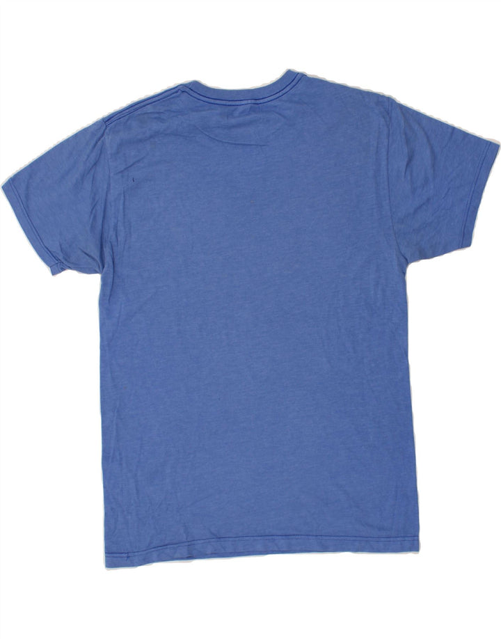 HURLEY Mens Premium Fit Graphic T-Shirt Top Medium Blue Cotton Vintage Hurley and Second-Hand Hurley from Messina Hembry 