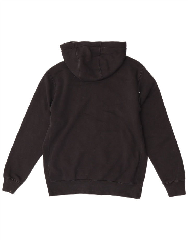 Nike Herren-Kapuzenpullover mit Reißverschluss, mittelschwarz, Baumwolle
