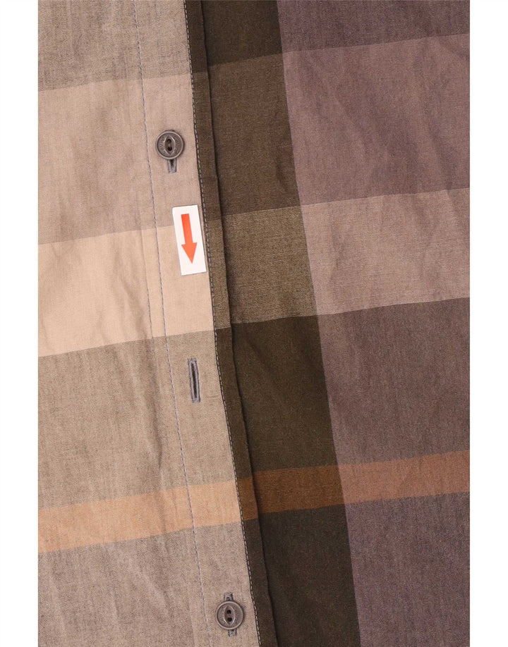 Levi's Herrenhemd UK 14, mittelgroß, mehrfarbig, kariert, Baumwolle