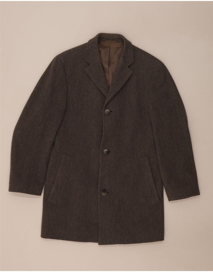 Hugo Boss Herrenmantel UK 38 Mittelgrau