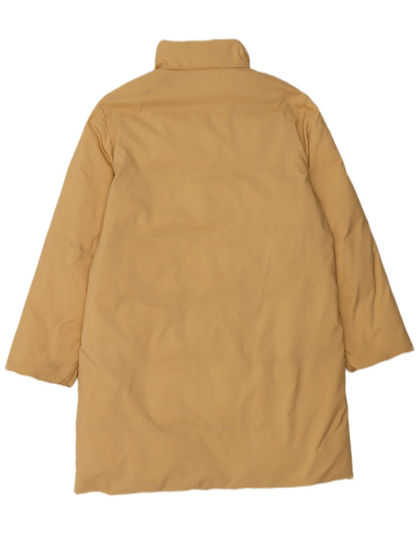 Best Company Damen gepolsterter Mantel IT 42 Medium Beige Nylon