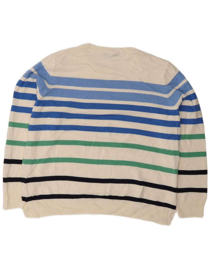 Marks & Spencer Damen-Pullover mit Rundhalsausschnitt, Gr. 20, 2XL, Mehrfarbig