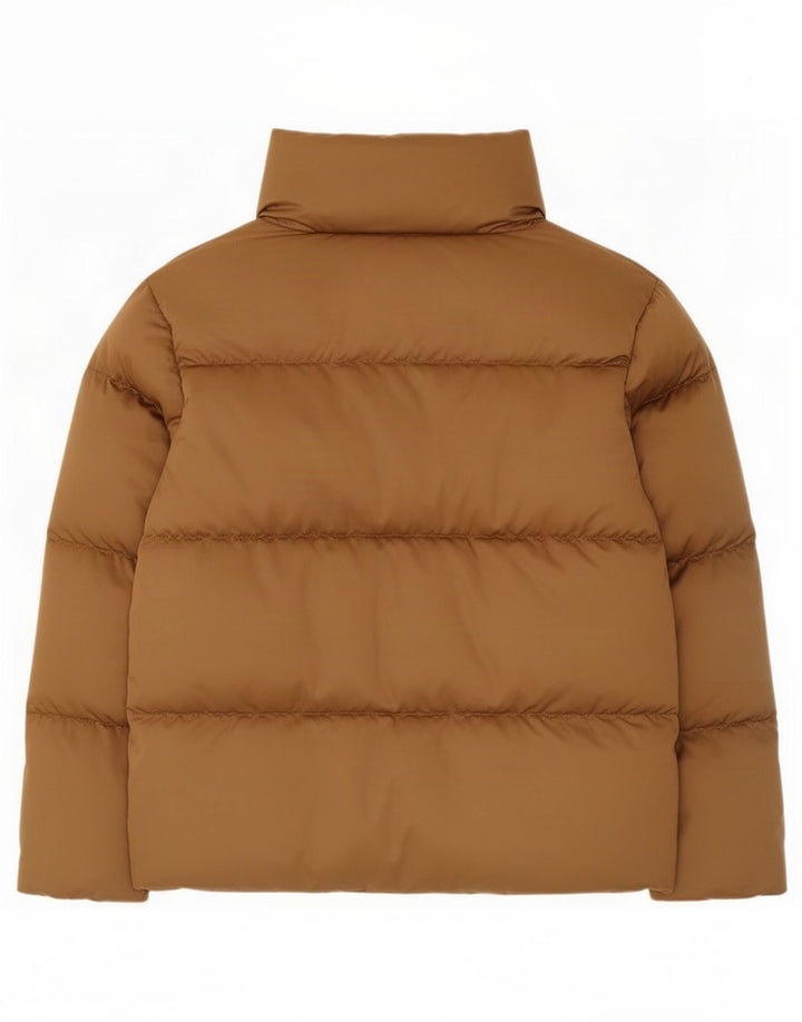 Max Mara Womens Weekend Übergroße wattierte Jacke UK 6 XS Braun Polyester