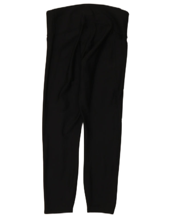 Under Armour Damen Heat Gear Leggings UK 12 Medium Schwarz