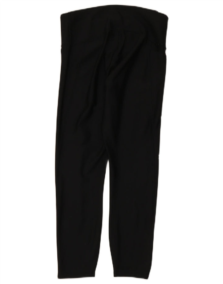 Under Armour Damen Heat Gear Leggings UK 12 Medium Schwarz