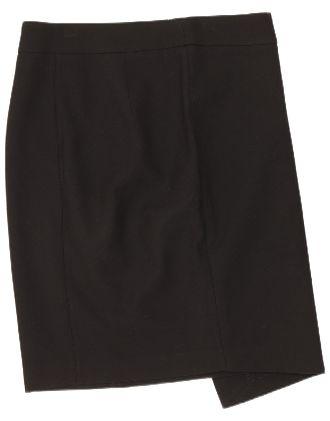 ZARA Damen Bleistiftrock Groß W32 Schwarz Polyester