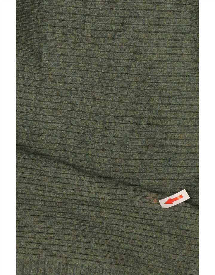Marks & Spencer Damen-Pullover mit Reißverschluss am Hals, Gr. 16, Grün