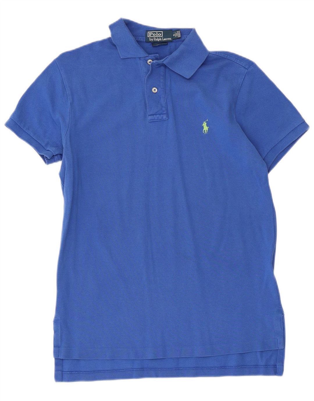 Polo Ralph Lauren Herren-Poloshirt mit individueller Passform, Größe S, Blau, Baumwolle