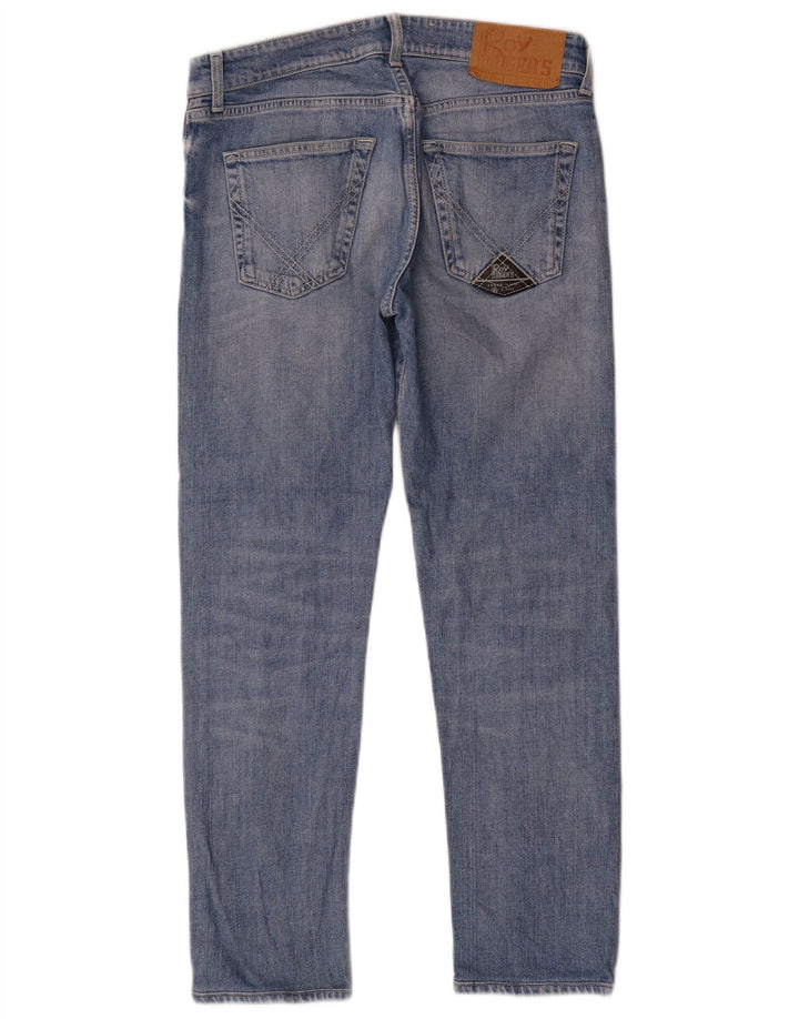 Roy Rogers Damen Slim Jeans W30 L28 Blaue Baumwolle