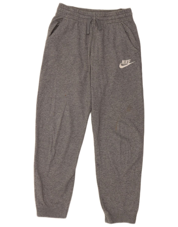 Nike Jungen-Trainingshose, Jogginghose, 13–14 Jahre, XL, Grau meliert