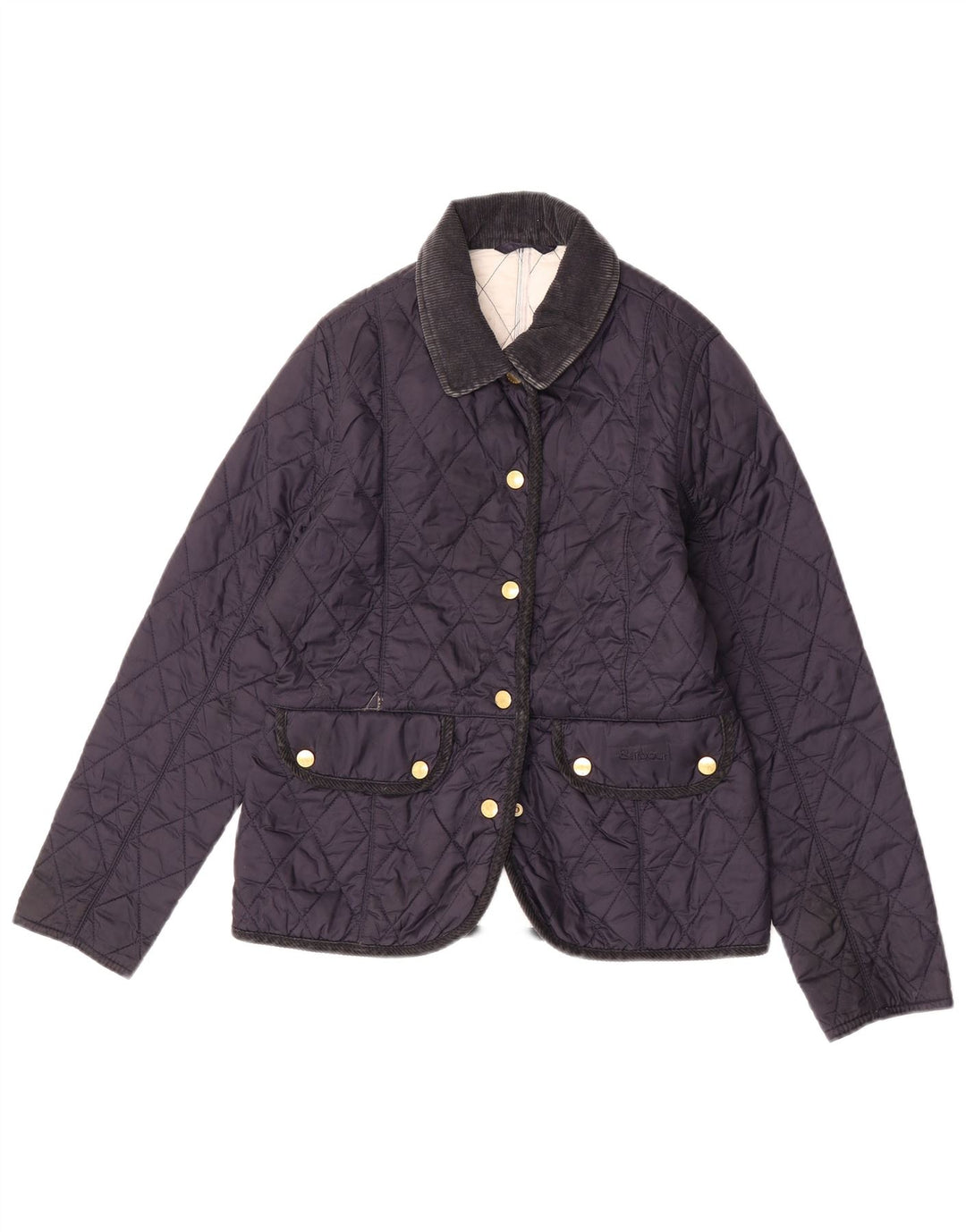 Barbour Steppjacke für Mädchen, 10–11 Jahre, groß, marineblau, Polyamid