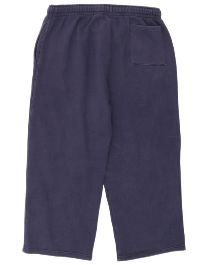 Kappa Herren-Trainingshose mit Grafik, groß, marineblaue Baumwolle