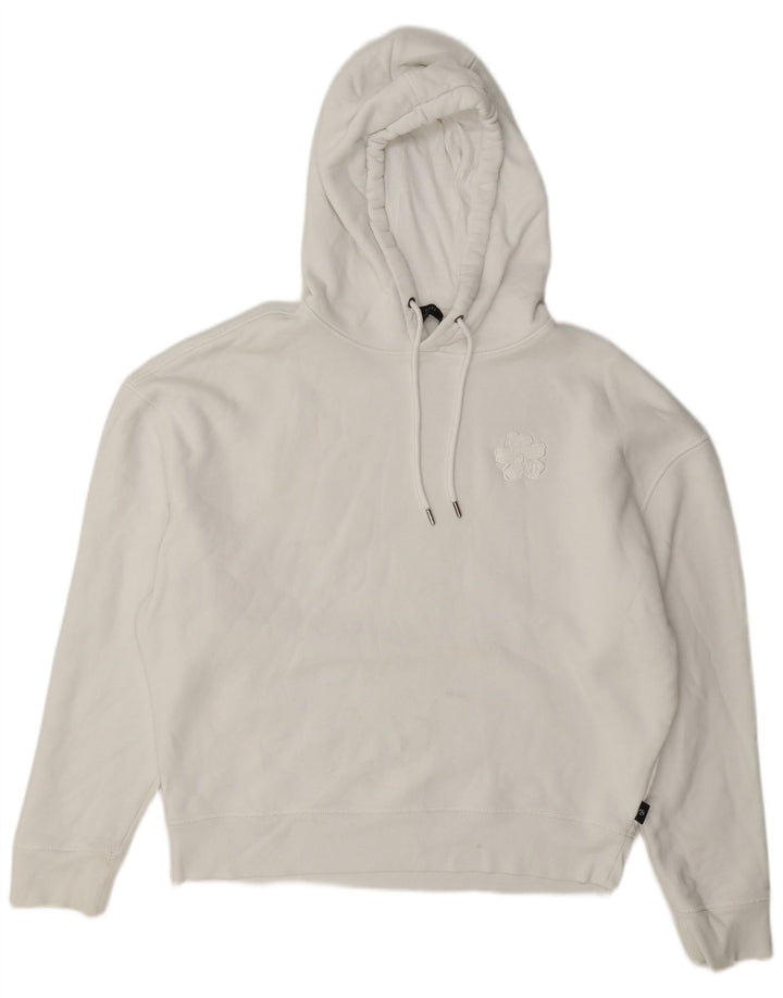 Übergroßer Kapuzenpullover für Damen von Ted Baker, Größe 3, mittelweiß