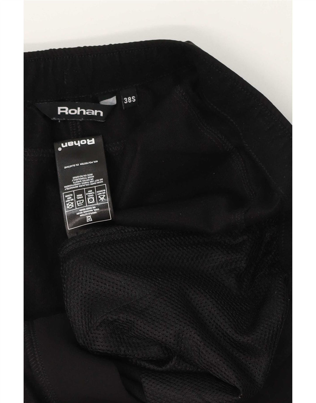 Rohan Herren-Trainingshose XL, schwarzes Polyester