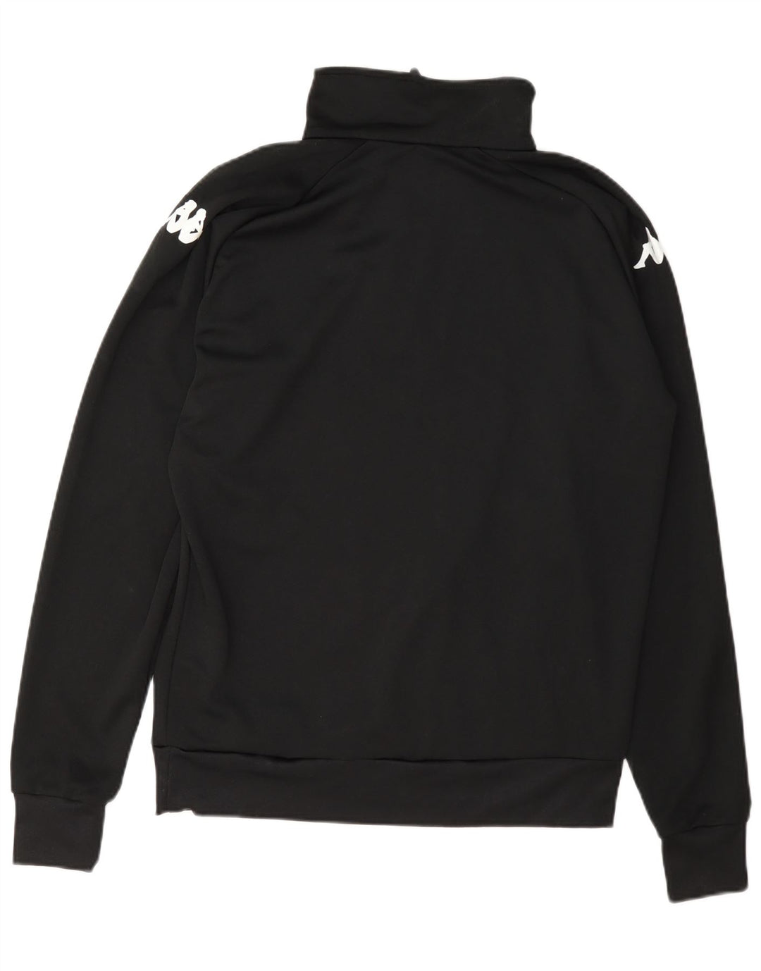 Kappa Herren Graphic Pullover Trainingsanzug Top Jacke Medium Schwarz Polyester
