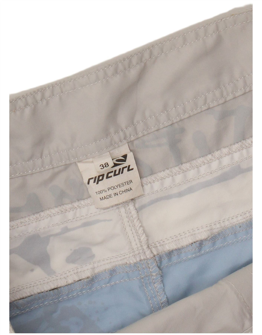RIP CURL Herren-Badeshorts mit Grafik, XL, Grau, Farbblock-Polyester