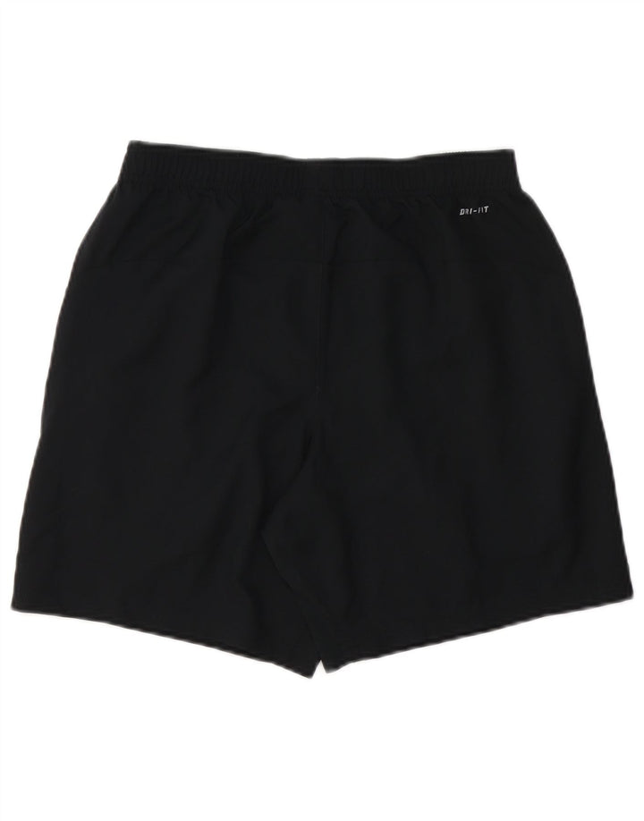 Nike Herren Dri Fit Sportshorts, Größe S, Schwarz, Farbblock-Polyester