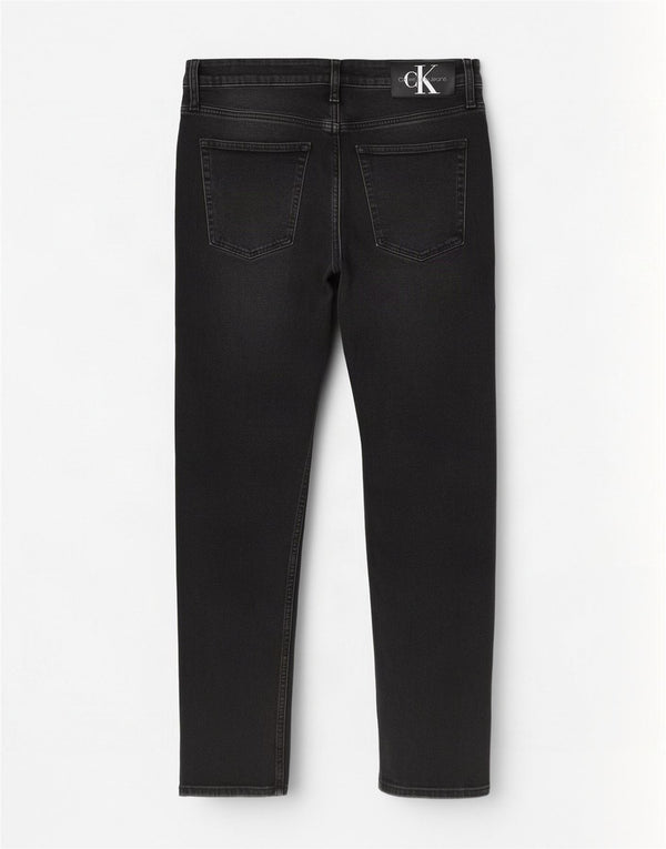 Calvin Klein Herren Slim Jeans W36 L34 Graue Baumwolle