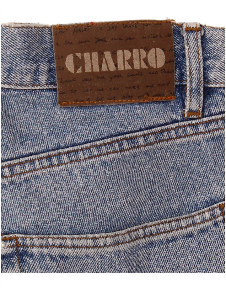 Charro Herren Tapered Jeans W29 L30 Blau