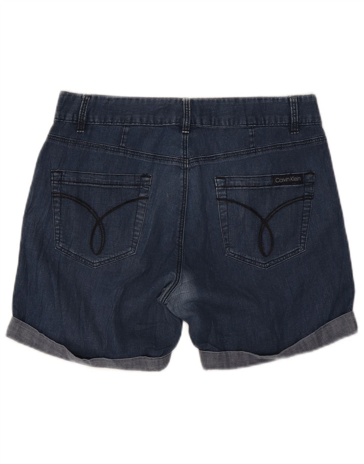 Calvin Klein Jeans Damen Jeansshorts US 8 Medium W29 Blaue Baumwolle