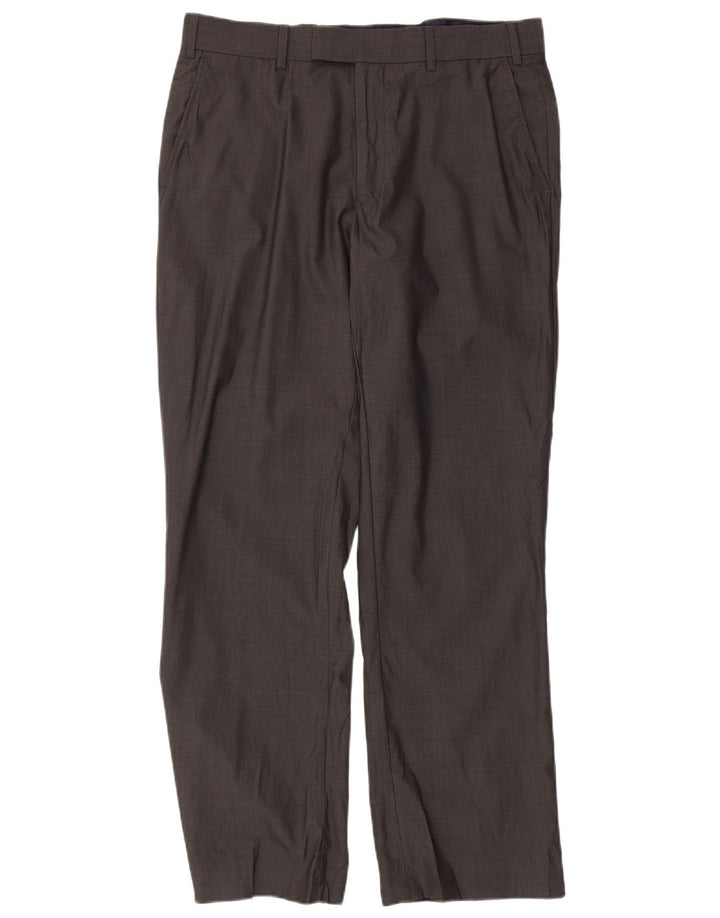 Gerade Chino-Hose für Herren von Ted Baker, W34, L29, Grau
